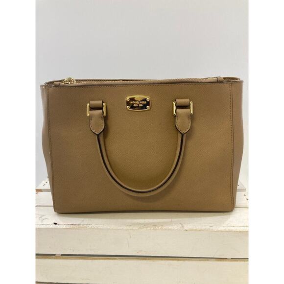 MICHAEL KORS LARGE SAFFIANO LEATHER WOMENS CROSSBODY BAG - Picture 2 of 16